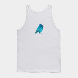 Indigo Bunting Bird Tank Top